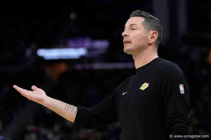 Alexander: Lakers coach JJ Redick showing he’s not afraid to be blunt