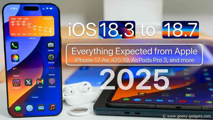 Get Ready! iOS 19, iPhone 17 Air, and M5 Macs are Coming!