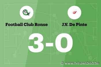 FC Ronse maakt tegen JV De Pinte B einde aan slechte reeks