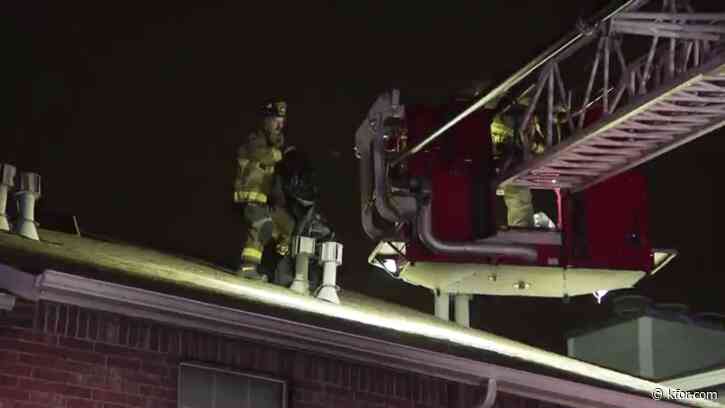 Firefighters knock down overnight Quail Ridge Apartment fire