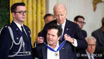 Canadian actor Michael J. Fox among those awarded Presidential Medal of Freedom by Biden