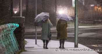 Live snow and traffic weather updates as snow causes travel disruption across Wales