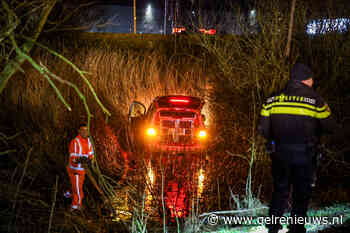 Politiewagen met hond crasht tijdens spoedrit