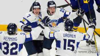 Finland tops Sweden in OT to make gold-medal final at world juniors