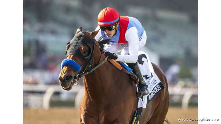 Barnes storms to San Vicente Stakes win at Santa Anita