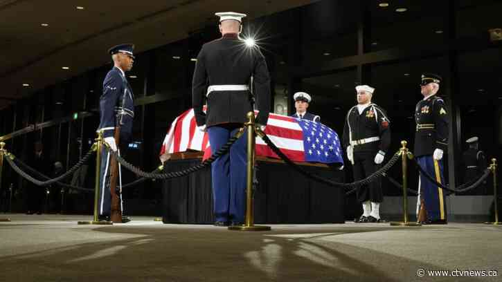 Jimmy Carter's funeral begins by tracing 100 years from rural Georgia to the world stage