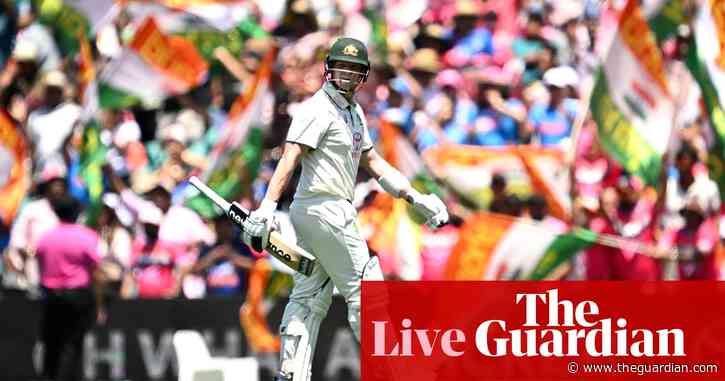 Australia v India: fifth men’s cricket Test, day three – live