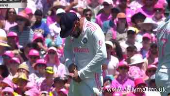 Virat Kohli makes offensive gesture at Aussie supporters as another cricket controversy strikes at the SCG