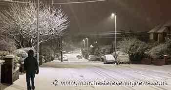 Hour-by-hour weather forecast for Greater Manchester as heavy snow hits the region