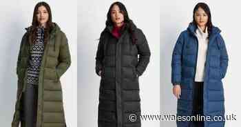 Debenhams slashes price of 'beautiful' long padded coat at £89