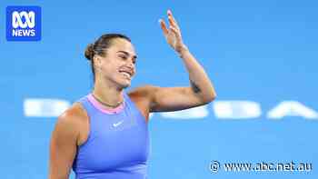 Far from perfect, Sabalenka goes back to basics to win Brisbane title