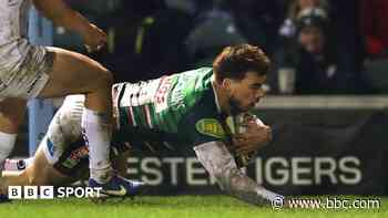 Leicester leave it late to beat Exeter