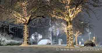 Wirral wakes up to covering of snow