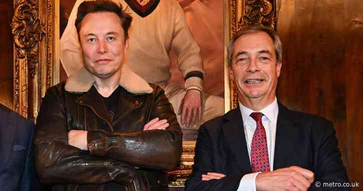 Farage defends Elon Musk ‘bromance’ after ‘outlandish’ grooming gangs claims