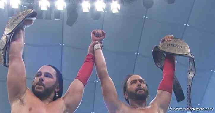 The Young Bucks Win Vacant IWGP Tag Titles At NJPW x AEW Wrestle Dynasty