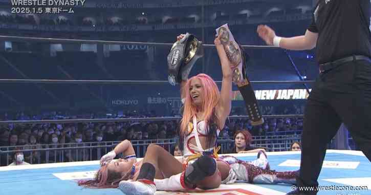 Mercedes Moné Becomes Triple Champion At NJPW x AEW Wrestle Dynasty