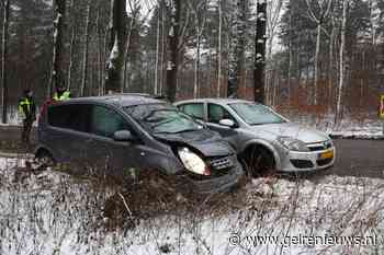 Schade na ongeval door gladheid, baby ongedeerd