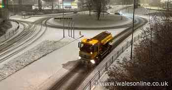 New snow and rain Met Office weather warning for Wales