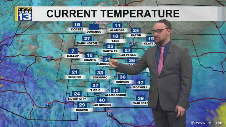 Cooler and breezy afternoon