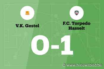 Vier opeenvolgende overwinningen voor Torpedo Hasselt B na 0-1 tegen Gestel