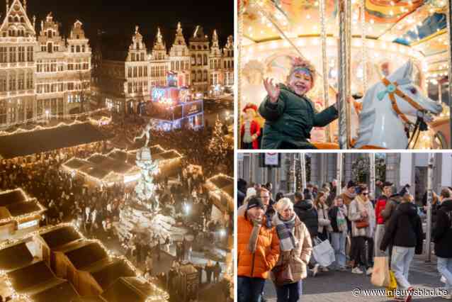 Kerstvakantie lokt 1,3 miljoen bezoekers ondanks druilerig weer: “Antwerpen moeilijk bereikbaar? Die perceptie lijkt doorbroken”