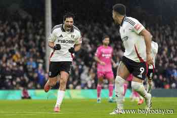 Jimenez scores two penalties as Fulham salvages late 2-2 draw with Ipswich