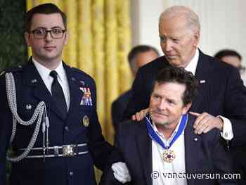 Burnaby's Michael J. Fox awarded U.S. Presidential Medal of Freedom