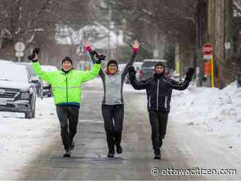 Ottawans get out there on a chilly Sunday