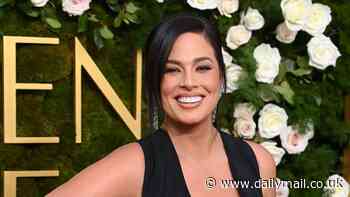 Golden Globes 2025: Ashley Graham kicks off red carpet as model dazzles in plunging black gown