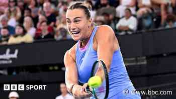 Sabalenka wins Brisbane title; Osaka retires in Auckland