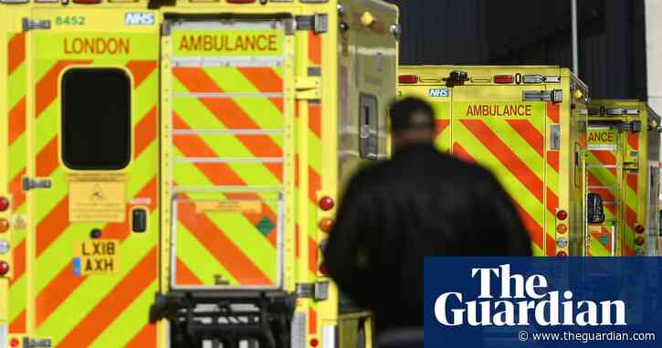 Ambulance handover delays in England may harm 1,000 patients a day