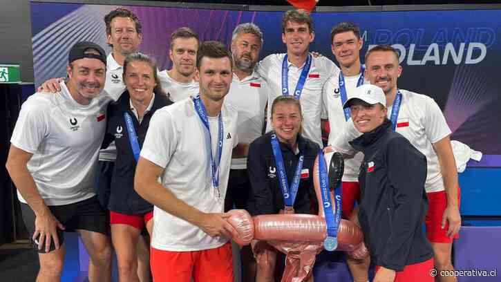 Nicolás Massú agradeció a Polonia por ser parte del equipo en la United Cup