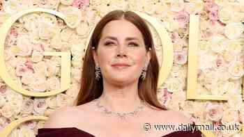 Amy Adams reveals she got daughter's approval for glam gown at the 2025 Golden Globes