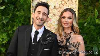 Adrien Brody tears up praising partner Georgina Chapman 7 years after her Harvey Weinstein marriage crumbled