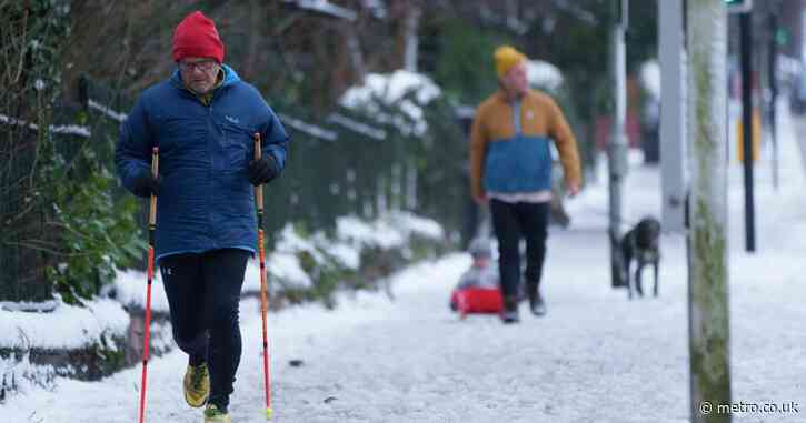 Full list of UK school closures after snow causes chaos across country