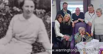 Warrington resident who confesses to being husband's pin-up girl during WW2 turns 100