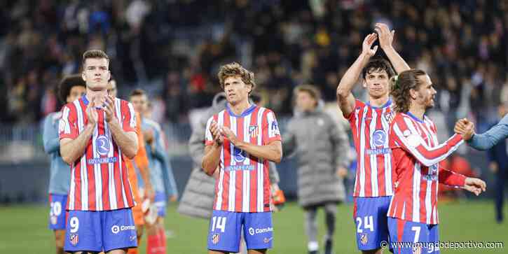 Los posibles rivales del Atlético en los octavos de final de la Copa del Rey