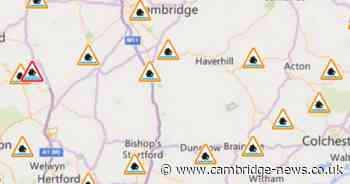 Cambridgeshire flood warning and alerts in place as 'flooding is possible'