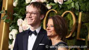 Jodie Foster, 62, poses with super tall son, Kit, 23, in rare appearance