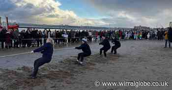 'Historic' tug o'war raises funds for New Brighton Lifeboat station