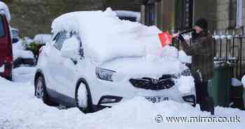 UK snow misery to go on as millions of Brits face -10C freeze in matter of days