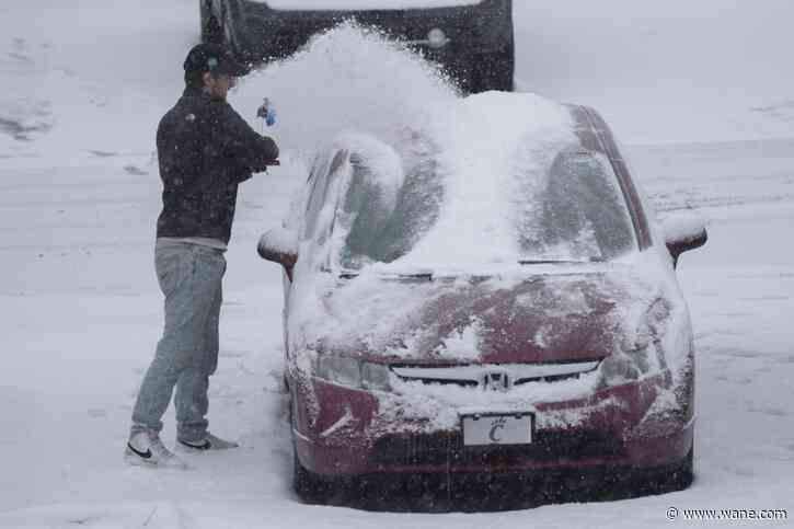 Winter blast of snow, ice and bitter cold grips the US from the Midwest to the East Coast