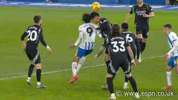 Why Brighton's penalty against Arsenal stood; explaining De Ligt's handball