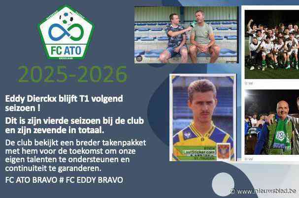 TRANSFERLIVE VOETBAL. Heel wat verlengers bij Linden, FC ATO gaat langer door met T1: volg hier al het clubnieuws uit Vlaams-Brabant