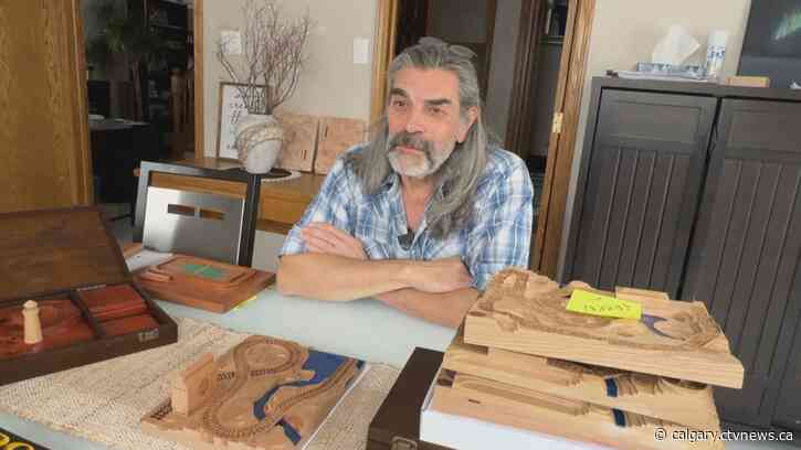 'Creating something meaningful': Alberta artist creates unique cribbage boards