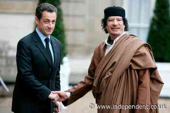 French former PM Sarkozy goes on trial accused of receiving millions of euros in illegal funding from Gaddafi