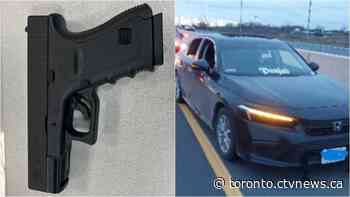 Driver who allegedly pointed fake gun at motorists on the QEW arrested: OPP