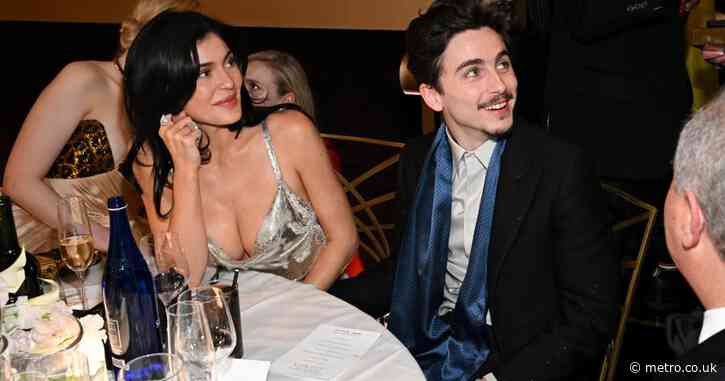 Kylie Jenner plants rare public kiss on boyfriend Timotheé Chalamet after pregnancy rumours