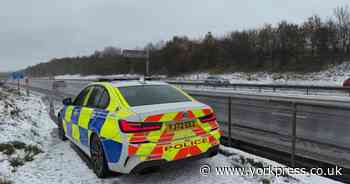 Three vehicles crash on major North Yorkshire road