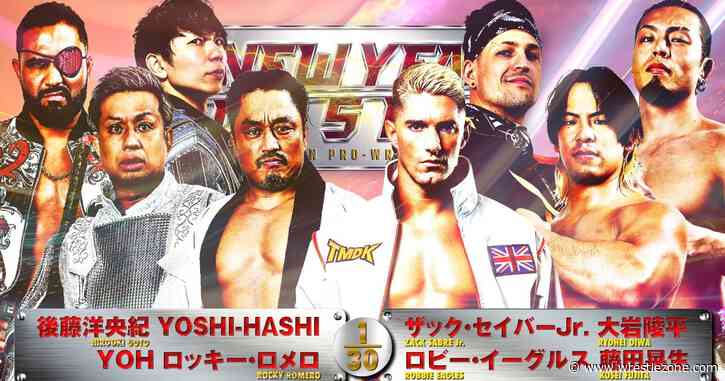NJPW New Year Dash!! Results (1/6): Zack Sabre Jr., Tetsuya Naito, More